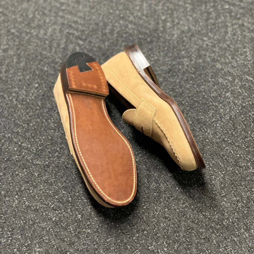 Alden 6244F スエードローファー 靴の王様☆ ALDEN(オールデン) 6244F スエードレザーローファー